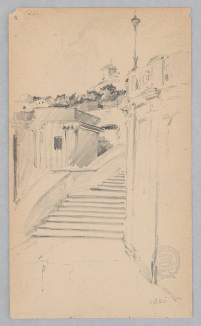 Utsikt over Roma, Italia av Robert Frederick Blum