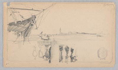 Utsikt over Venezia, Italia av Robert Frederick Blum