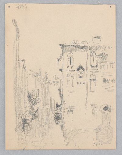 Utsikt over Venezia, Italia av Robert Frederick Blum