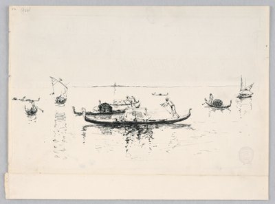Utsikt over Venezia, Italia av Robert Frederick Blum