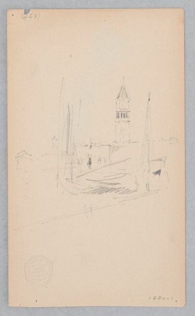 Utsikt over Venezia, Italia av Robert Frederick Blum
