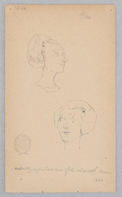 Kvinne av Robert Frederick Blum