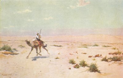 A Desert Courier, c1880, 1904 av Robert George Talbot Kelly