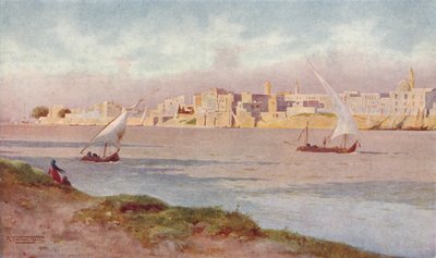 Bulak fra Ghezireh, c1880, 1904 av Robert George Talbot Kelly