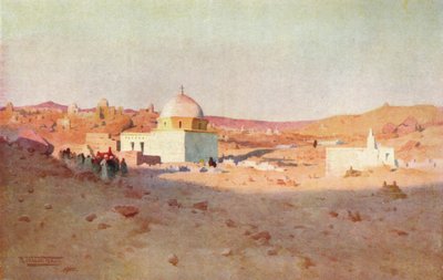 Cufic kirkegård, Assuan, c1880, 1904 av Robert George Talbot Kelly