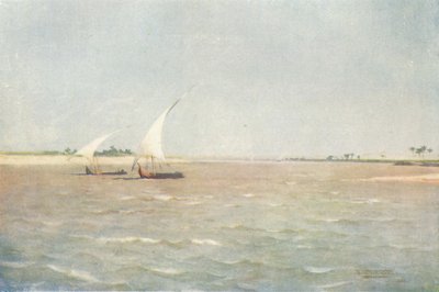 North Wind on the Upper Nile, c1880, 1904 av Robert George Talbot Kelly