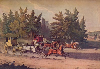 Den siste timen av et omstridt valg for MP, 1817 av Robert Havell