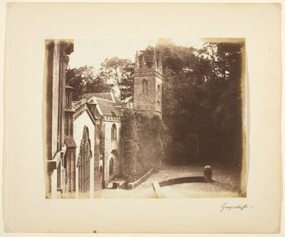 Guyscliffe, ca. 1853. av Robert Henry Cheney