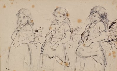 Studier for et bilde av Robert Herdman