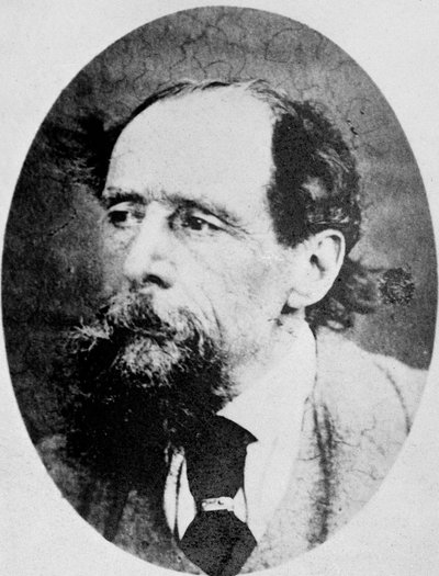 Charles Dickens, ca. 1863 av Robert Hindry Mason