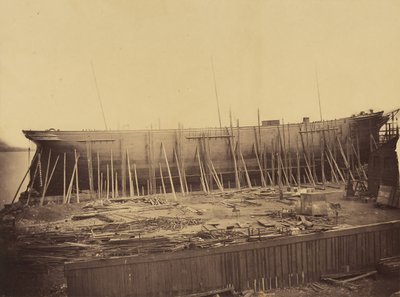 Aphrodita under konstruksjon, ca. 1857. av Robert Howlett