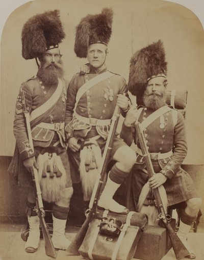 Gardner, McKenzie og Glen, 42nd (The Royal Highland) Regiment of Foot av Robert Howlett