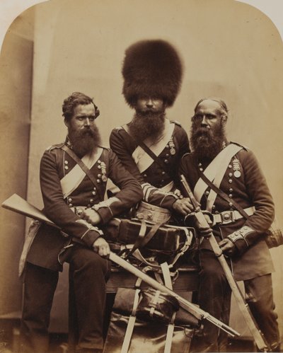 Nunn, Potter og Deal, Coldstream Guards av Robert Howlett