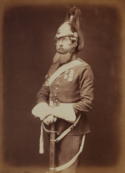 Sersjant-major Bailey, 1st Royal Dragoon Guards av Robert Howlett