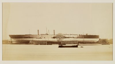 The Great Eastern, 17. november 1857 (albumintrykk fra vått kollosjonsnegativ) av Robert Howlett