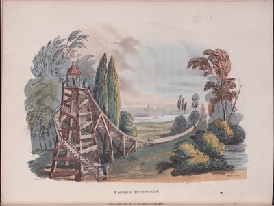 Flying Mountain Montagnes Russes i Little Russia, 1815 av Robert Johnston