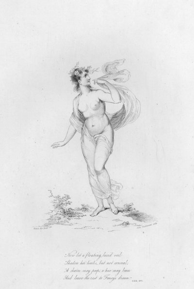 Anacreon, Ode XVI (gravering) av Robert Kerr (after) Porter