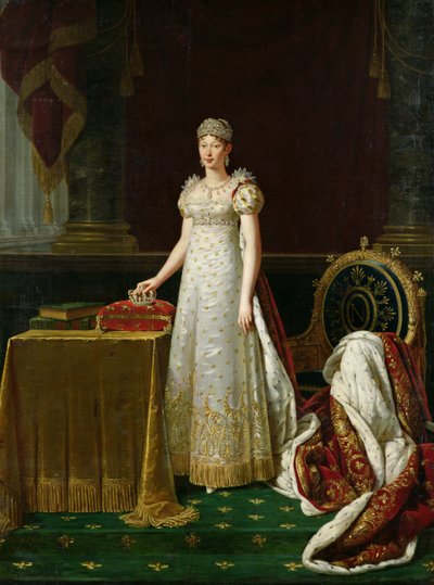 Marie-Louise (1791-1847) av Habsbourg Lorraine, 1814 av Robert Lefevre