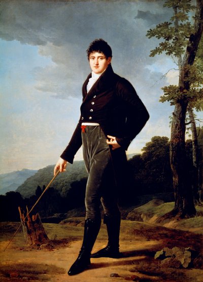 Portrett av grev Andrei Bezborodko, 1804. av Robert Lefevre
