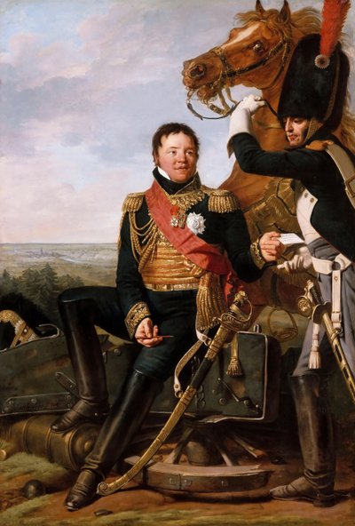 Portrett av Frédéric Henri Walther 1761-1813 av Robert Lefevre