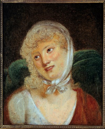 Portrett av Mary Laczinska, grevinne Walewska (1789 - 1817). Maleri av Robert Lefevre (1755-1830) av Robert Lefevre