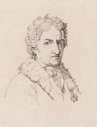 Portrett av komponisten Pierre-Alexandre Monsigny 1729-1817, ca. 1810. av Robert Lefevre