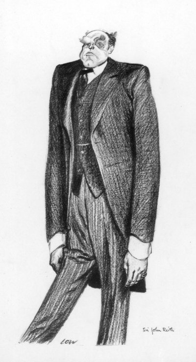 John Reith, 1. Baron Reith, 1933. av Robert Low