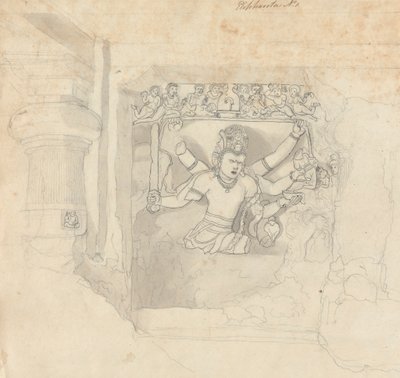 Figur fra Elephanta av Robert Mabon