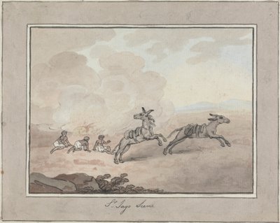 St. Tago Scene av Robert Mabon