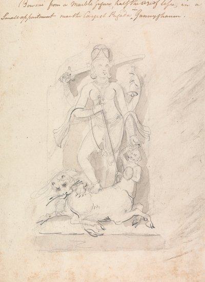 Statue fra nær Cayish Pagoda i Gunnyghaum av Robert Mabon