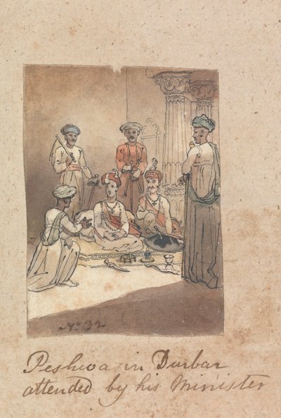 Maratha Peshwa og hans prester av Robert Mabon