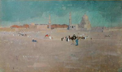 A Scene in Egypt, ca. 1890 (olje på lerret) av Robert McGowan Coventry