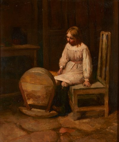 Rocking the Cradle (olje på lerret) av Robert McGregor