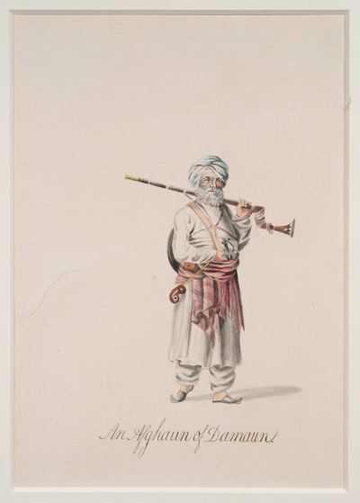 En afghaun fra Damaun av Robert Melville Grindlay