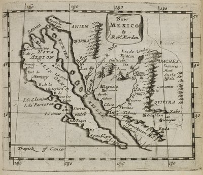 Maps.C.39.a.11, kart 57 New Mexico av Robert Morden