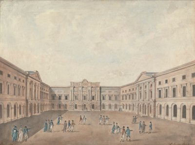 Design for Court of Edinburgh University av Robert Morrison