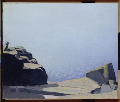 En rolig dag (olje på lerret) av Robert Morson Hughes