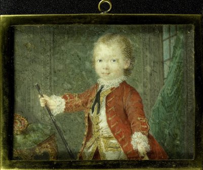 William V (1748-1806), prins av Orange-Nassau, som barn av Robert Mussard