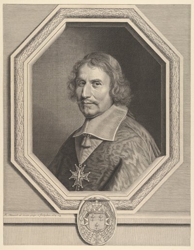 Kardinal Antonio Barberini, 1664. av Robert Nanteuil