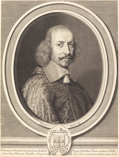 Kardinal Jules Mazarin av Robert Nanteuil