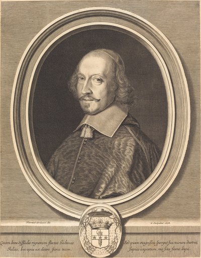 Kardinal Jules Mazarin av Robert Nanteuil