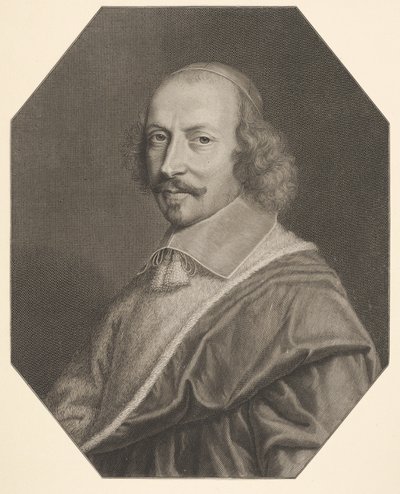 Kardinal Jules Mazarin, 1656. av Robert Nanteuil