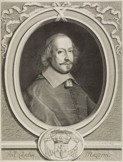 Kardinal Mazarin av Robert Nanteuil