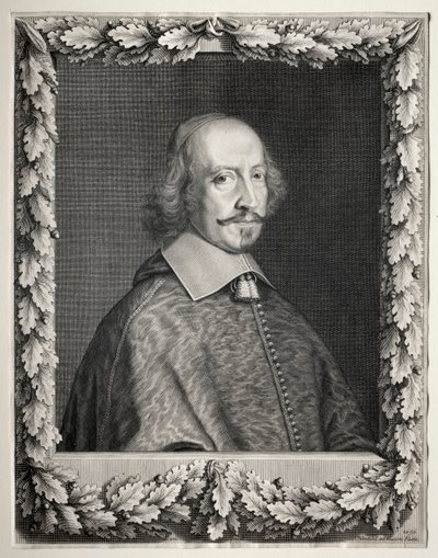 Kardinal Mazarin, 1656. av Robert Nanteuil