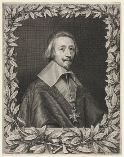 Kardinal Richelieu av Robert Nanteuil