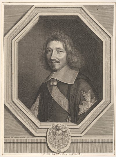 Kansler Michel IV Le Tellier, 1658. av Robert Nanteuil