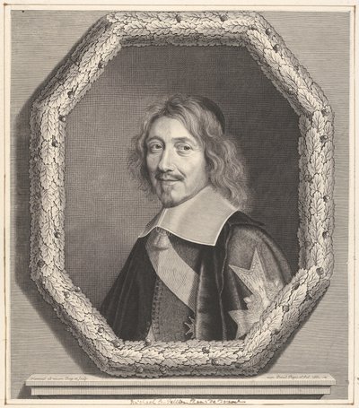 Kansler Michel IV Le Tellier, 1661. av Robert Nanteuil