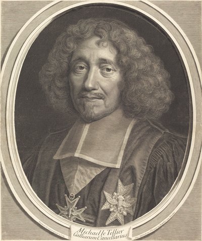 Kansler Michel Le Tellier av Robert Nanteuil
