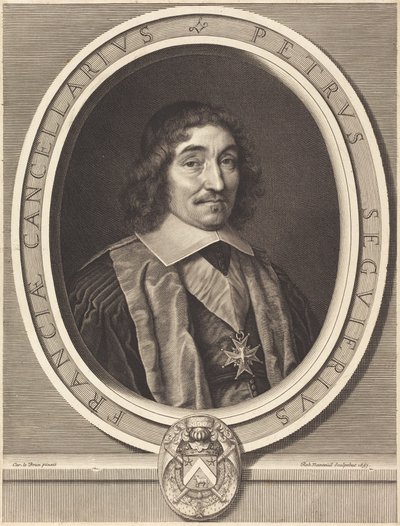 Kansler Pierre Séguier av Robert Nanteuil