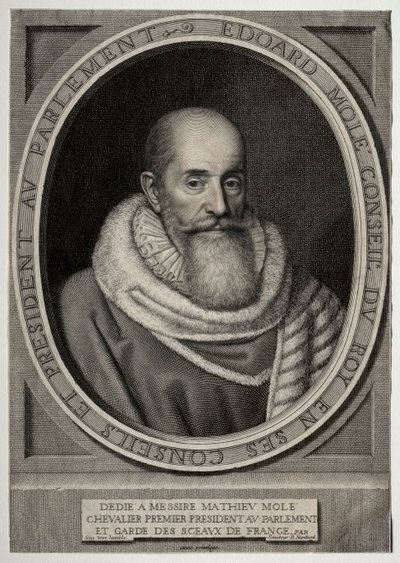 Edouard Mole. av Robert Nanteuil